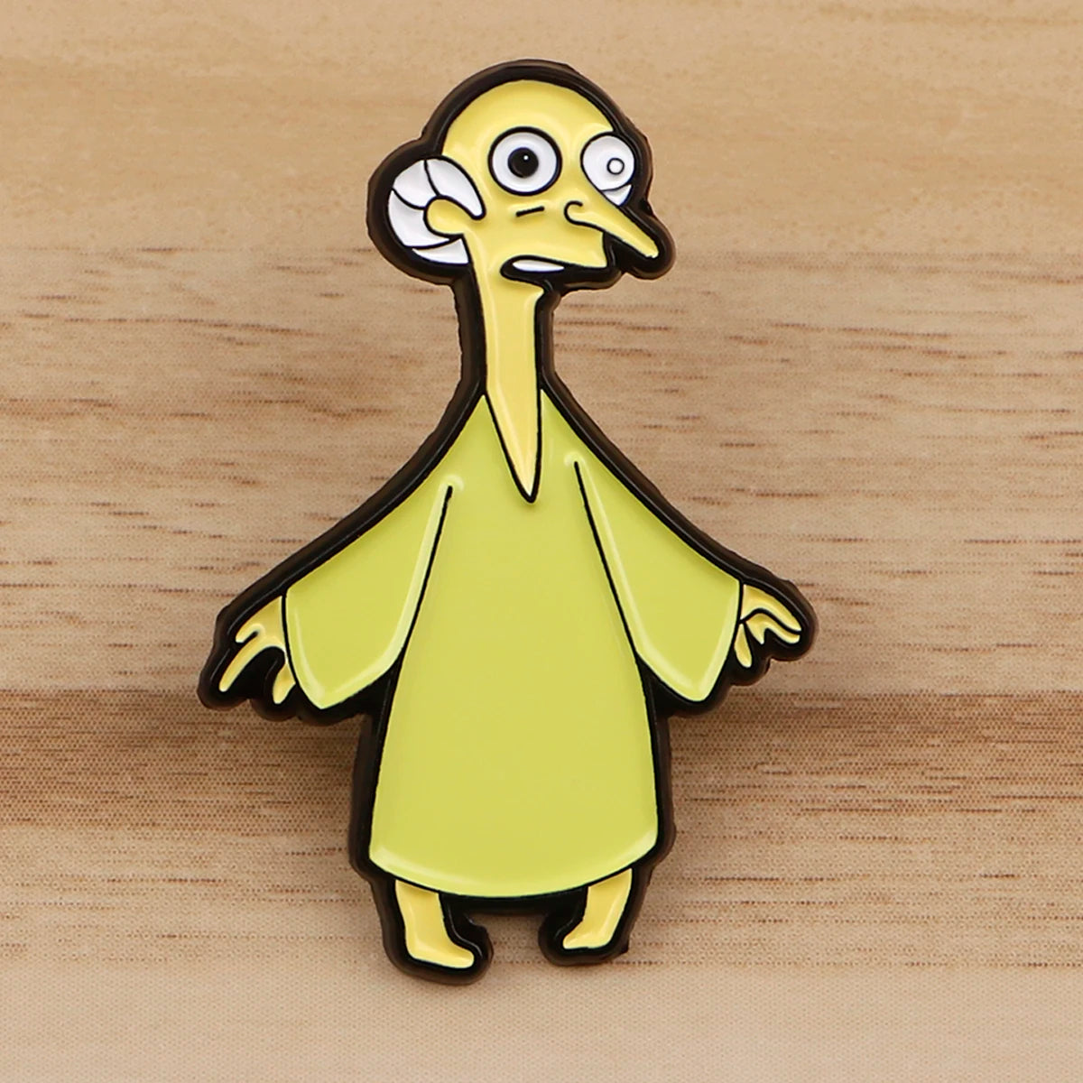 Cartoon Funny Old Man Enamel Pin Badges on Backpack Brooches for Women Lapel Pins Fashion Jewelry Cosplay Accessories Gift