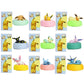 Spot Hot Anime Character Eevee Multi Form Series Blind Box Desktop Decoration Ornament Set Toy Scene Building Props Mystery Gift