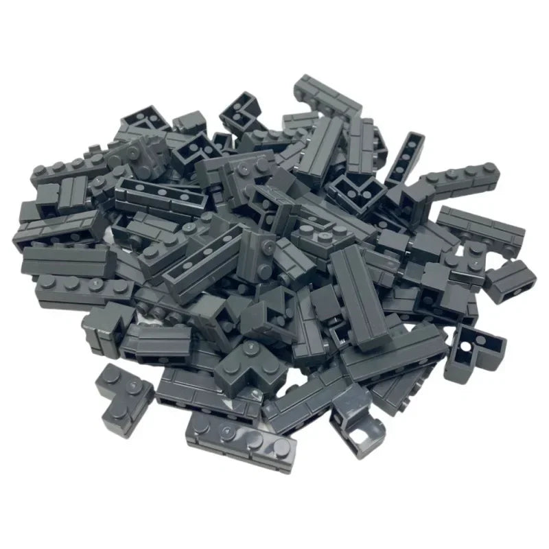 120Pcs DIY Model Accessories For Castle City MOC Scene Building Masonry Wall Building Blocks Compatible 98283 15533 Brick