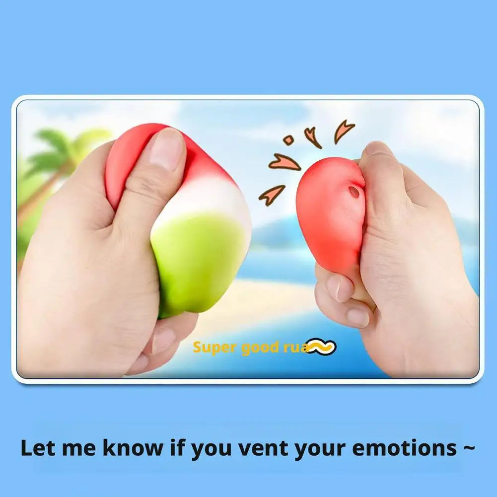 Watermelon Anti Stress Squeeze Toy Slow Rising Squishy Sensory Toy Gift Squishy Stress Reliever Squeeze Toy Stress Relief Toys