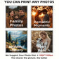 6pcs/set Custom Canvas Prints Photo Wall Art Personalized Poster for Family Life Pet Animal Birthdays Wedding Scenery Home Decor