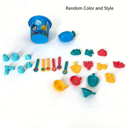 20pcs Children's Outdoor Sand Play Tools, Suitable for Ocean and Beach Accessories, Halloween and New Year Gifts