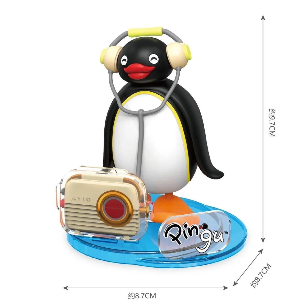Hot Sale Original Pingu Little Everyday Series Blind Box Kawaii Doll Wind-Up Toy Pingu Model Mystery Box Custom Birthday Gifts