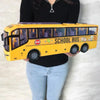1/30 Rc Bus Electric Remote Control Car with Light Tour Bus School City Model 27Mhz Radio Controlled Machine Toys for Boys Kids