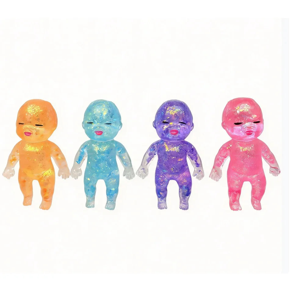 Natasha Soft Maltose Baby Squeeze Toy, Cute Stretchable Slow Rising Stress Relief Toy, Ideal Gift for Adults Anxiety Relief