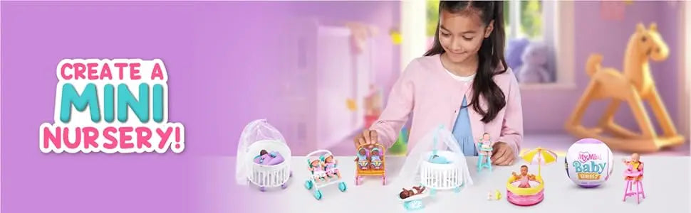 Zuru Surprise Doll Surprise Series2 My Mini Baby Collectible Mystery Capsule 5 Mystery Toys Collectibles Miniature Novelty Toys