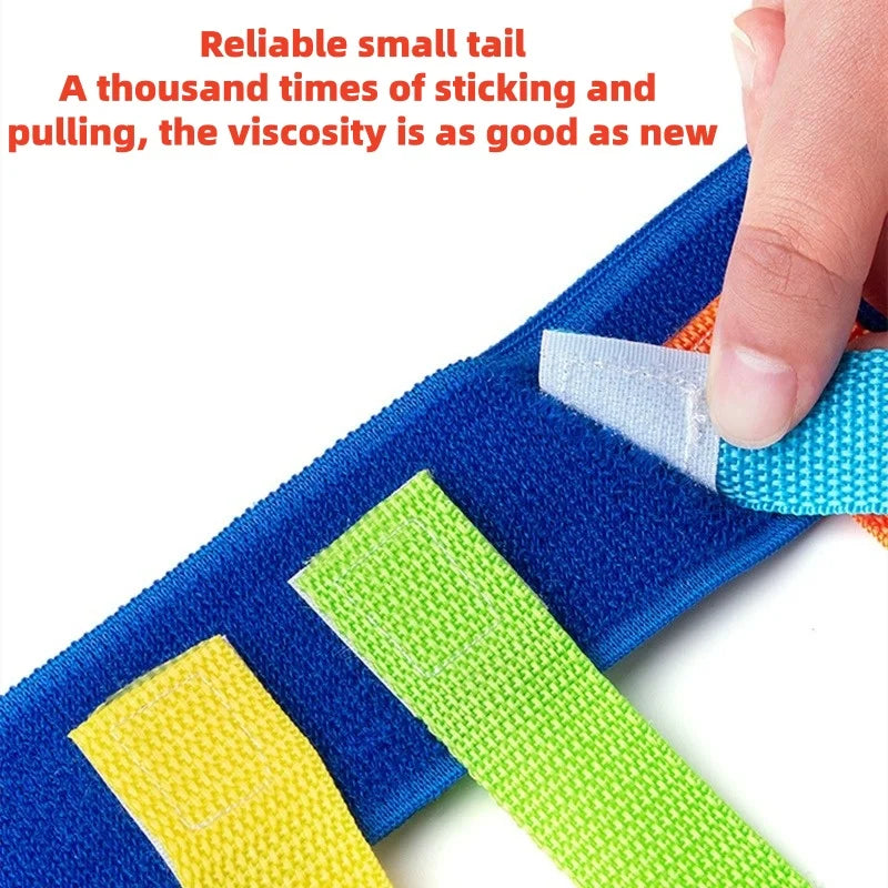 Cute Interactive Chasing Game Belts Ribbons Tail Toy for Outdoor Sports Activities Teamwork Building Family Fun Kids Party Gifts
