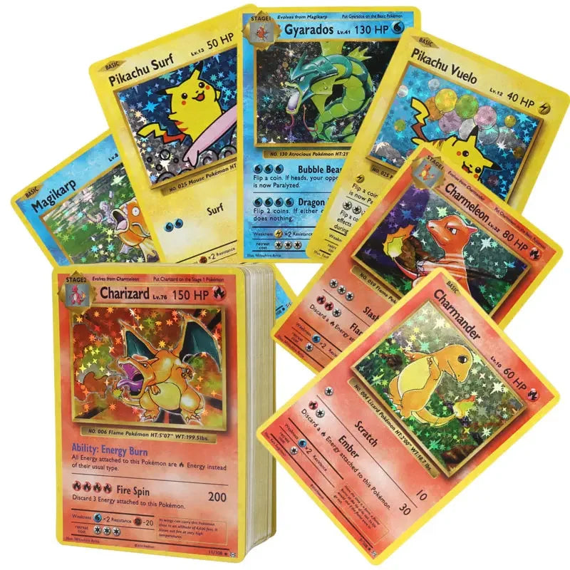 60/100Pcs English Pokemon Cards Shining MEGA GX Vmax TAG EX Vstar V Collection Cards Toys Children Gift