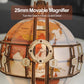 ROKR Wooden 3D Puzzle Toys - Luminous Globe Mechanical Model Building Kit Glow-in-the-Dark Globe 3D Puzzle Set Educational Toy Gift for Teens Adults