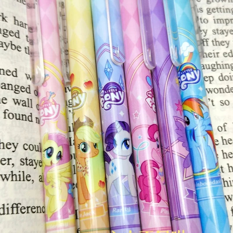 Kawaii My Little Pony Writing Stationery Set Cute Anime Cartoon Pen for Students School Office Holiday Gifts