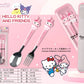 Cute Cartoon Cutlery Set Portable Spoon Fork With Storage Box Kids Stainless Steel Tableware For Travel School No bag