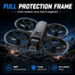 Drone Full Four Way Protection Modular 600mAh Battery Long Battery Life 40Mins Charging Strong Power Portable Outdoor RC Drone Toy