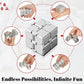 /Metal Infinity Fidget Cube for Stress and Anxiety Relief/ADHD, Fidget Finger Toys Durable Sensory Gift for Adults Teens