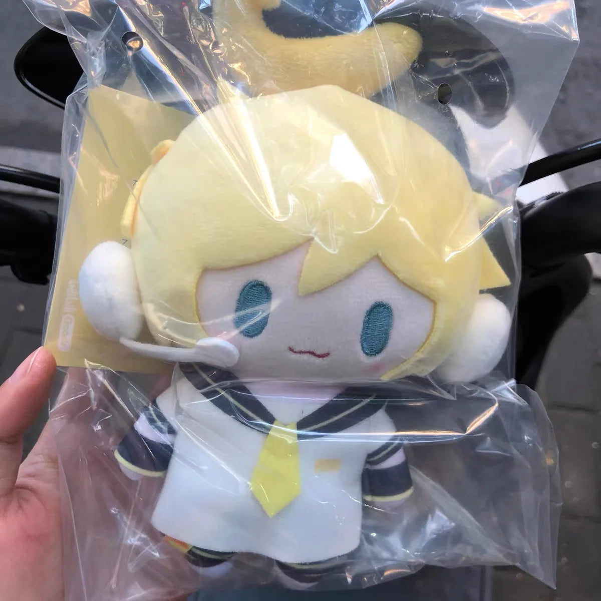 Hatsune Miku Plush Toys Keychain Kagamine Len Rin Backpack Anime Peripheral Cute Stuffed Doll Bags Decoration Girl Birthday Gift
