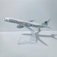 JASON TUTU 16cm Lufthansa Airbus A340 Plane Model Airplane Model Airbus Aircraft Model 1:400 Diecast Metal Airplanes Plane Toy