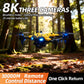 New B9 Pro RC Drone 4K 1080P Wide Angle Dual HD Camera Foldable Quadcopter WiFi FPV Altitude Hold， Long Endurance Drone - Equipped With Optical Flow Positioning And Dual High-definition Cameras, It Is The Perfect Gift For A