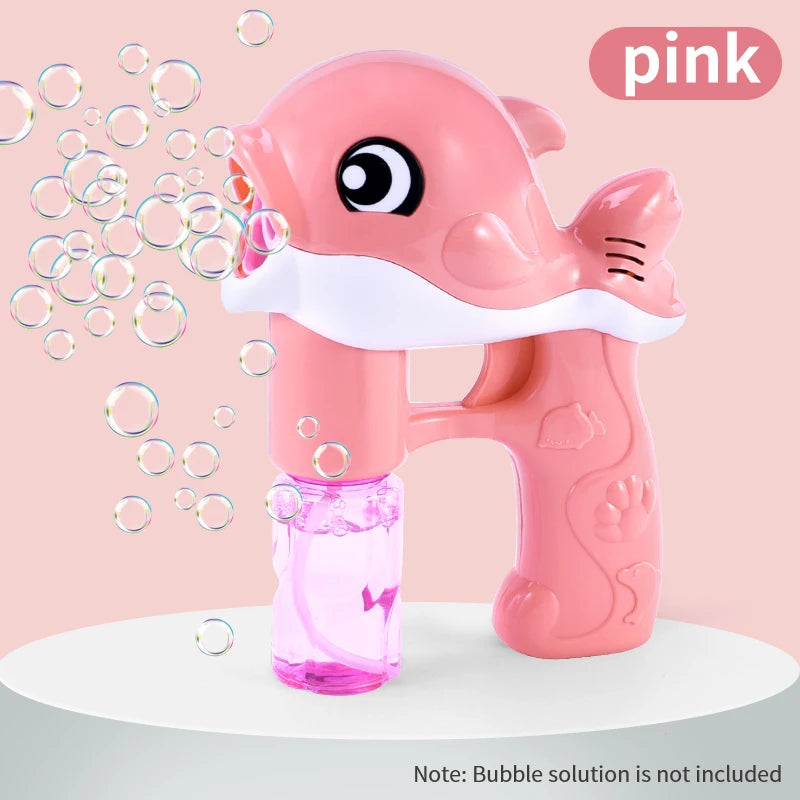 Fully Automatic Whale Bubble Gun, Essential for Outdoor Bubble Fun, Perfect Gift for Boys and Girls for Christmas, Outdoor Toy