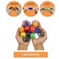 5-30Pcs Cute Halloween Squeeze Stress Relief Ball for Halloween Party Favors Birthday Gifts Bag Fillers