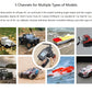 RadioLink RC4GS V3 2.4G 4CH 5CH 7CH 400M Distance Remote Controller Transmitter  R6Fg Gyro Inside Receiver for RC Car Boat