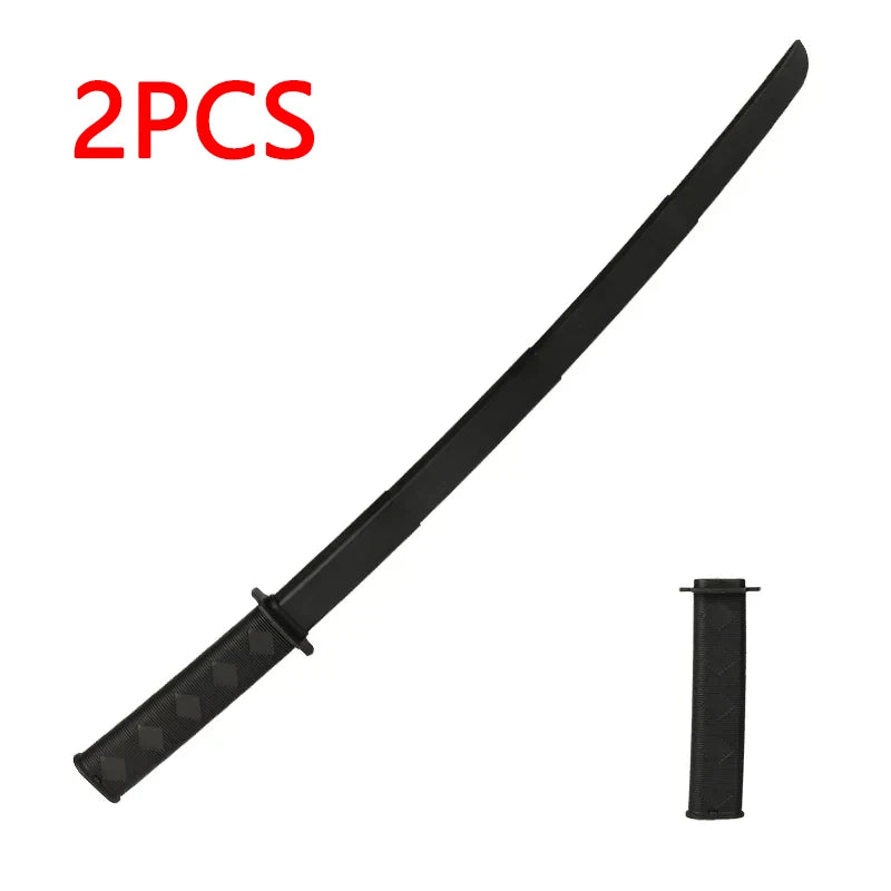 1/2/3PCS 3D Printed Gravity Straight Out Telescopic Samurai Stress Relief Toy Stretchable Cos Props Creative Folding Katana Gift