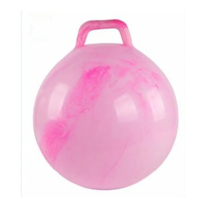 18" Hopper Ball with Handle Bouncing Ball Marble Bouncy Balls Hopping Toys Inflatable Hop Ball Jumping Ball for Boys Girls