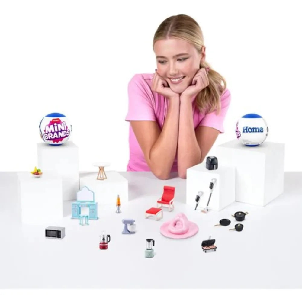 ZURU Mini Brands Home Series 1 Ball Surprise Furniture Blind Box  Toys for Girls Surprise Box Genuine Kids Gift Capsule