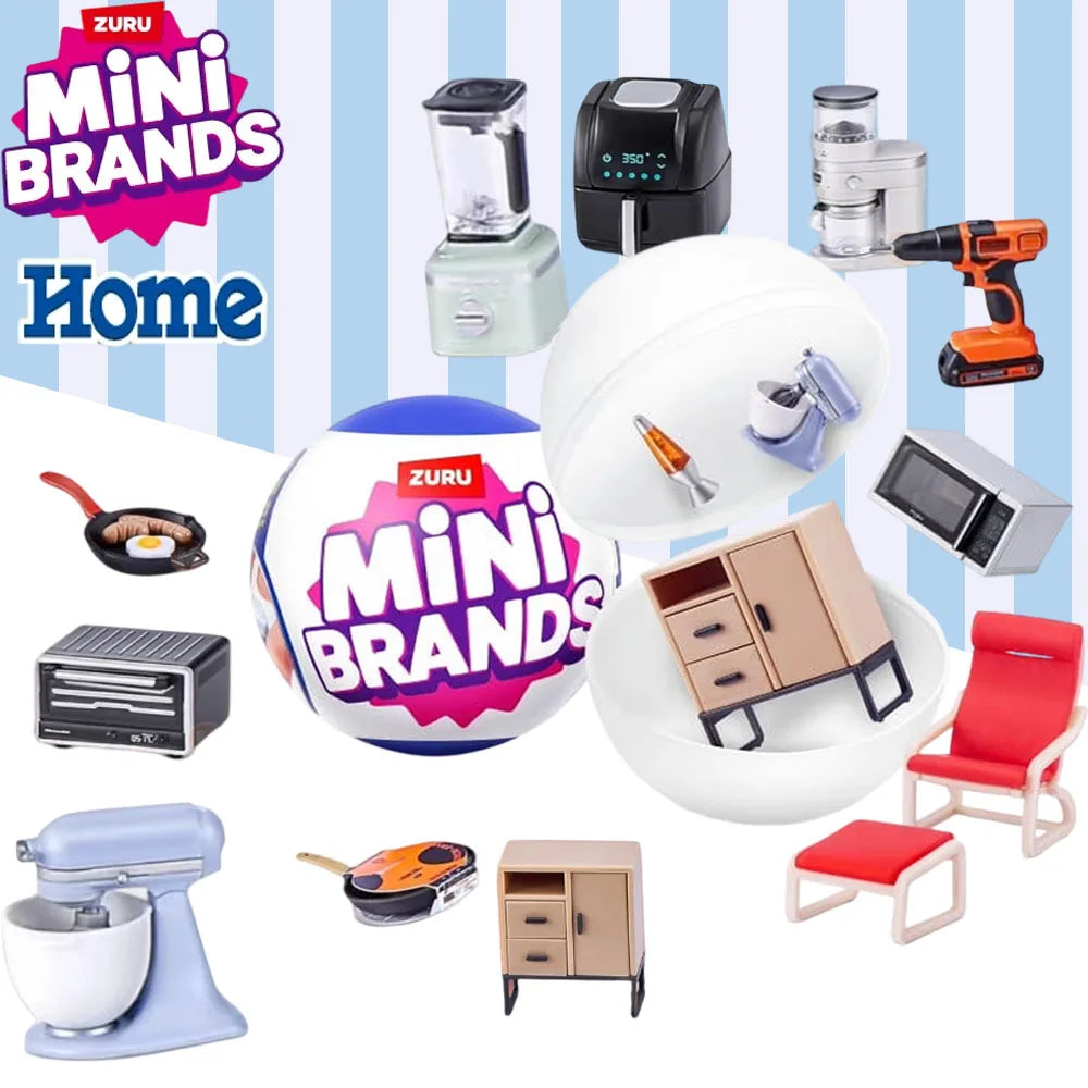 ZURU 5 Surprise Mini Brands Home There Are Over 60 Style Home Minis To Collect Mini Appliances Home Themed Collectibles