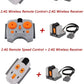 MOC Power Functions Servo Train Motor Battery Box Switch Light IR Remote Control Receiver Technical Parts Set Building Blocks