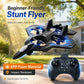 ZNLYRION YL87 EPP Foam Fighter RC Plane Fixed Altitude Hover LED Light 360 Stunt Roll Impact Resistant Kids Toy Drone