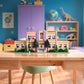 3500PCS Springfield Elementary School Building Blocks Idea Anime Street View Modular Architecture Brick Model Bricks Toys for Adults Christmas Gift