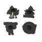 5-15Pcs Random Mixed Anime Metal Enamel Pins Cute Movie Character Brooch Fashion Lapel Badge on Hat Bags Fans DIY Gift