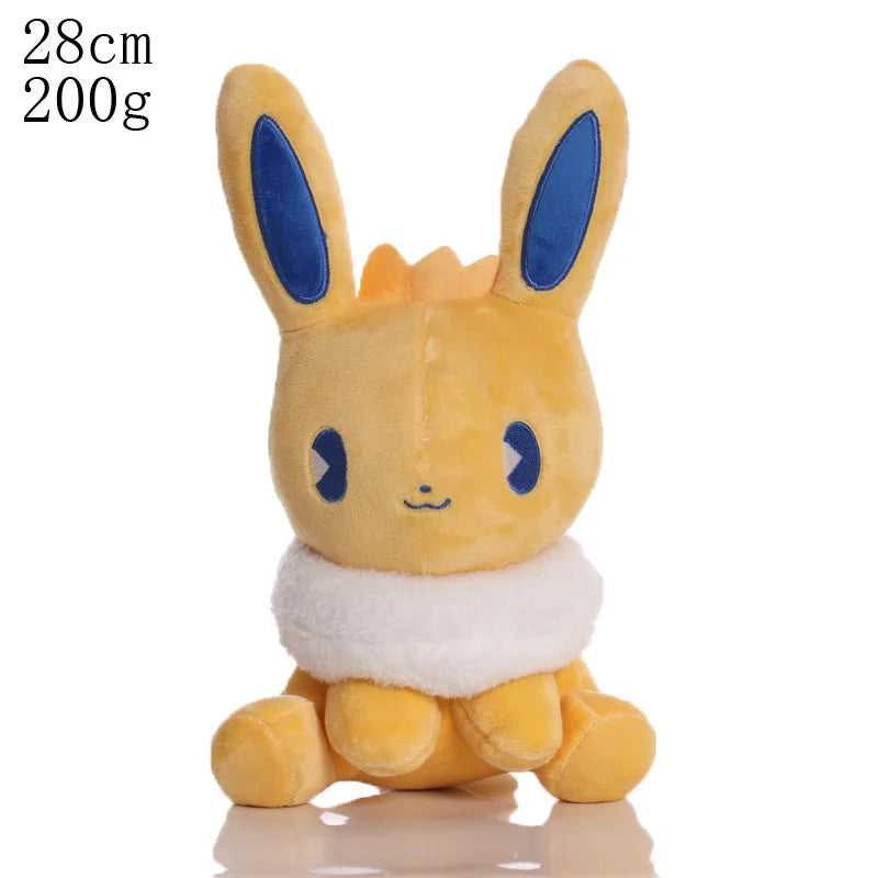 Pokemon Eevee Collection Plush Flareon Vaporeon Stuffed Doll Anime Espeon Umbreon Glaceon Leafeon Sylveon Toys Hobbis Kid Gift