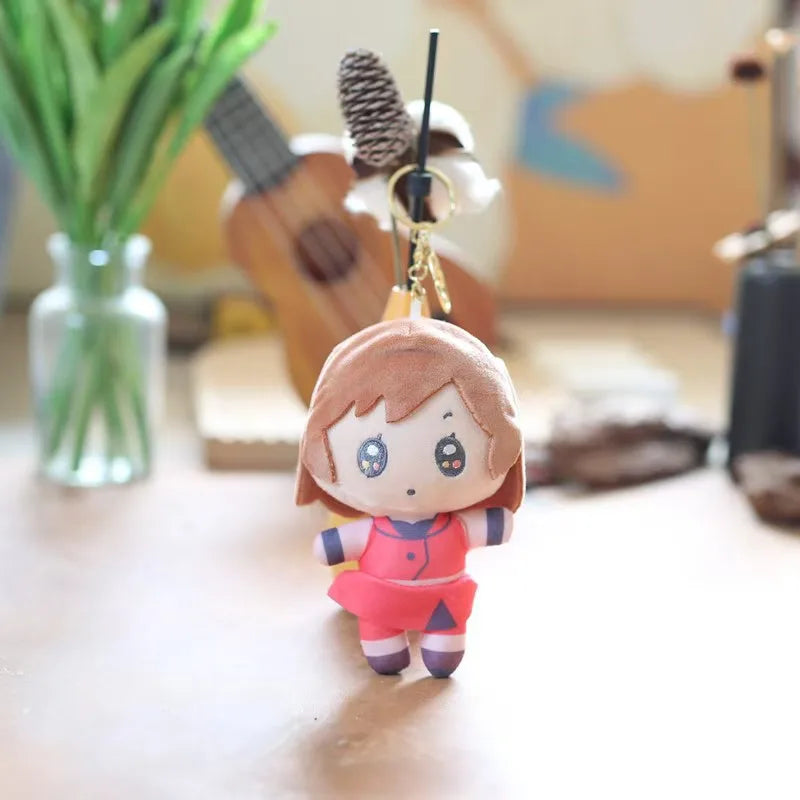 Cute Hatsune Miku Plush Keychain Kawaii Bag Pendant Soft Stuff Accessories For Birthday Gift