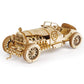 Robotime Classic Car 3D Wooden Puzzle Train Army Jeep Heavy Truck Vintage Car 1:15 Scale Model Building Kits for Kids