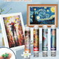 150pcs Test Tube Jigsaw Puzzle World Famous Painting Van Gogh The Starry Night Christmas Gift