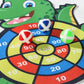 Educational Games Dart Board Baby Toy Stickey Ball Dart Indoor Sports Child Montessori Games for Children 3 to 12 Years