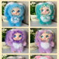 Cartoon plush lace Lori rabbit doll cute vinyl doll machine pendant accessories gift bag pendant.