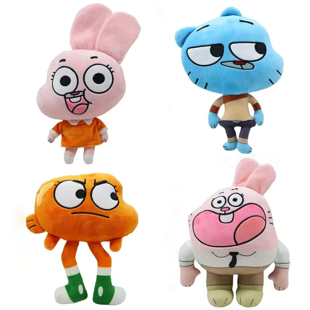 618Amazing Worlds Of Gumball Plush Toys The Amazing Worlds Of Gumball Plushie Doll Amazing Worlds Of Gumball Darwin AnaisRichard