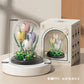 Eternal Flower Bouquet Bonsai Potted Plant Micro Building Blocks Model Home Decoration Toy For Kid Birthday Gift