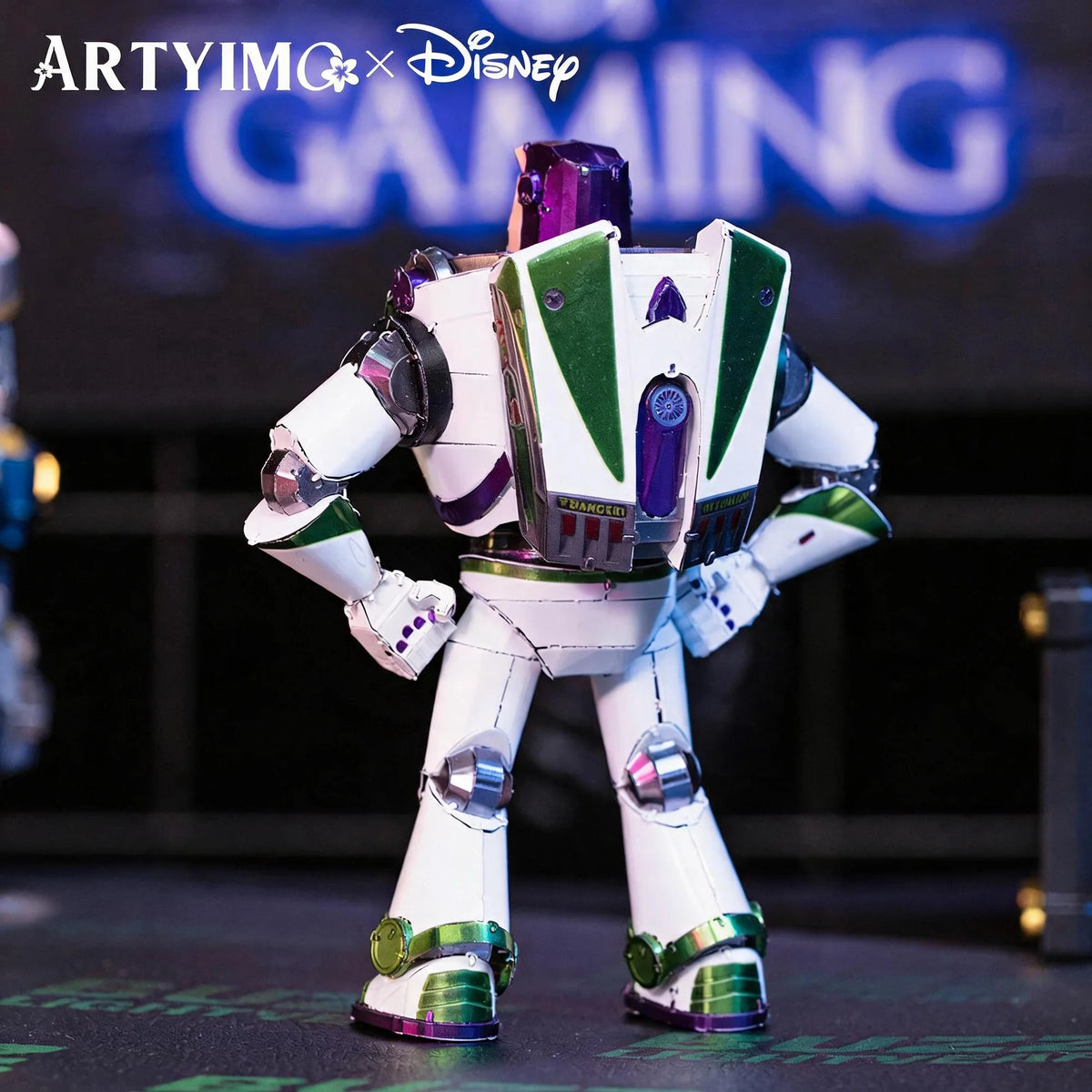 MU Buzz Lightyear 3D Metal Puzzle DIY Assembly Kit, Brain Teaser, Office Decor, Birthday Christmas Halloween Gift, Collectible