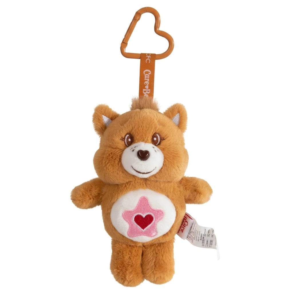Care Bears Cousins Plush Keychain 15cm Cute Bear Pendant Bag Charm Soft Stuffed Toy Kawaii Accessory Birthday Gift Collectible