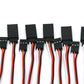 10pcs 100mm/150mm/200mm/300mm/500mm RC Servo Extension Cord Cable Wire Lead JR For Rc Helicopter Rc Drone