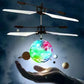 1F-Led Light Suspension Crystal Ball Infrared Induction RC Gesture Control Colorful Glowing Toys Unique Gift for Kids