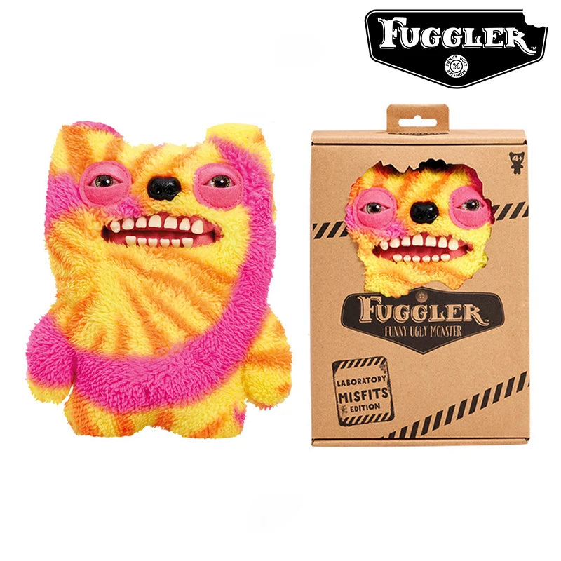 Original Fuggler Ugly Monster Plushies Toys Fuggs Teeths Stuffed Animal Funny Shark Laboratory Misfits Vacay Series Dolls 22CM