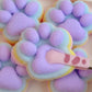 New Cat Paw Mochi Taba Squishy Fidget Toy Cute Cat Paws Toys Slow Rebound Decompression Toy Super Soft Reduce Stress Toy Gifts ﻿