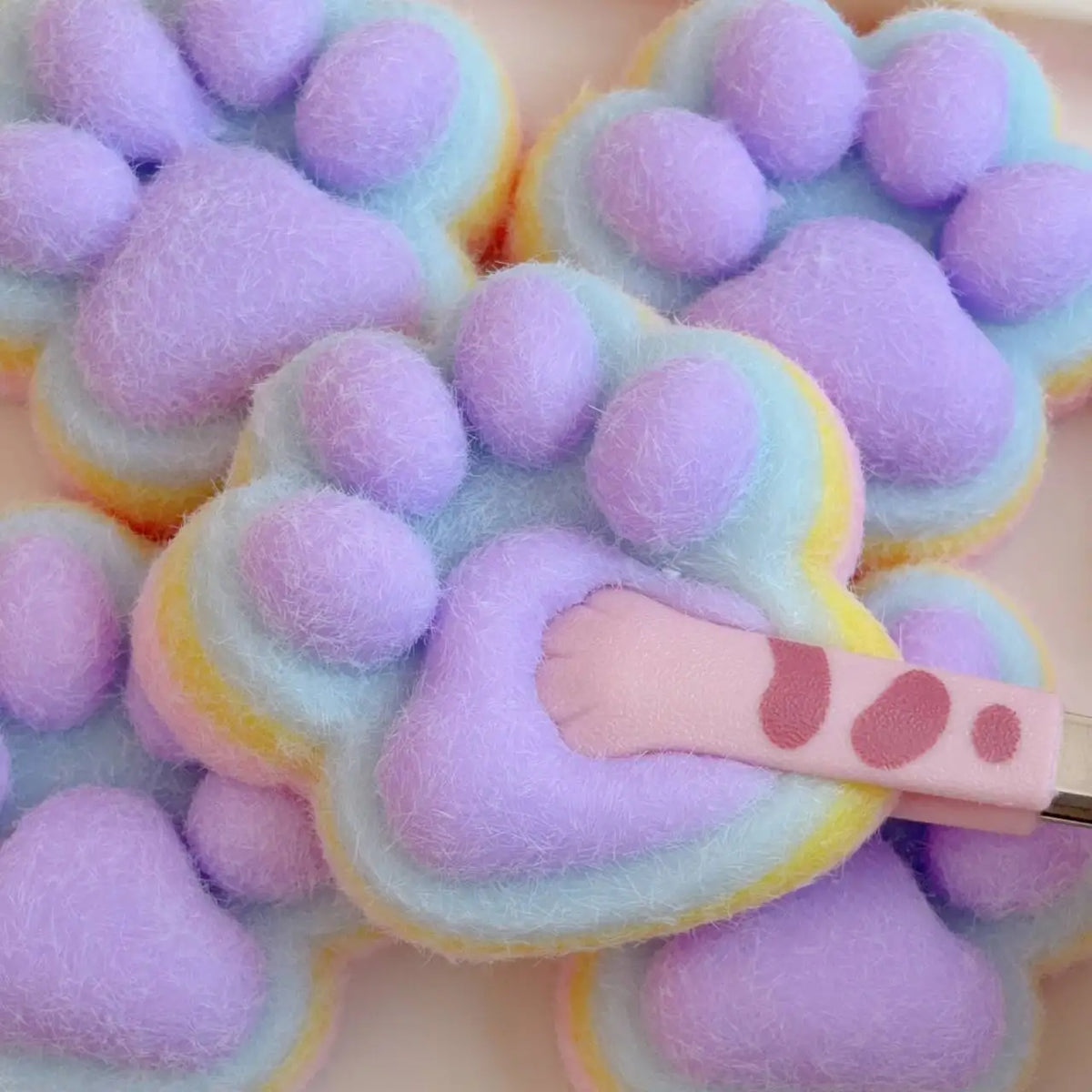New Cat Paw Mochi Taba Squishy Fidget Toy Cute Cat Paws Toys Slow Rebound Decompression Toy Super Soft Reduce Stress Toy Gifts ﻿