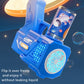 10 hole Automatic Gatling Electric Toy Blowing Bubble for Children's Toys Kindergarten Gifts without Battery or Bubble Water