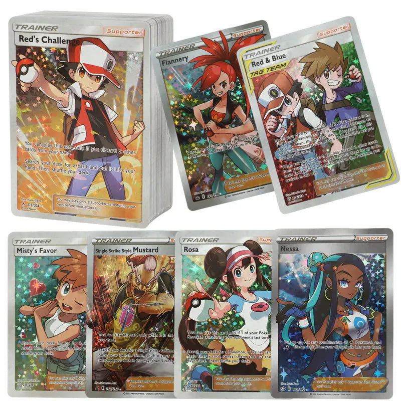 New Holographic Pokemon Cards Scarlet Violet 80Vmax 20EX English Letter Pokemon trading card Kids Gift