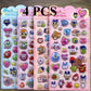 2026 New 3D Relief Stickers, Cute Cartoon Plush Stickers, Diary Scrapbooks, Handmade DIY Creative Gift Decorations