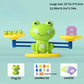Mathematical Intelligence Math Toys Funny Frog Scale Children's Early Education Toys Addition Subtraction Balance Enlightenment